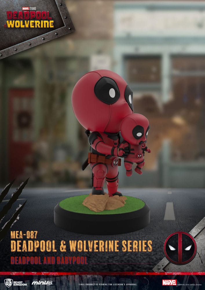 Deadpool 3: Deadpool & Wolverine: Mini Egg Attack Figures: Box Of 6 - Beast Kingdom Toys Blind Boxes, Mini Figures & Capsule Toys