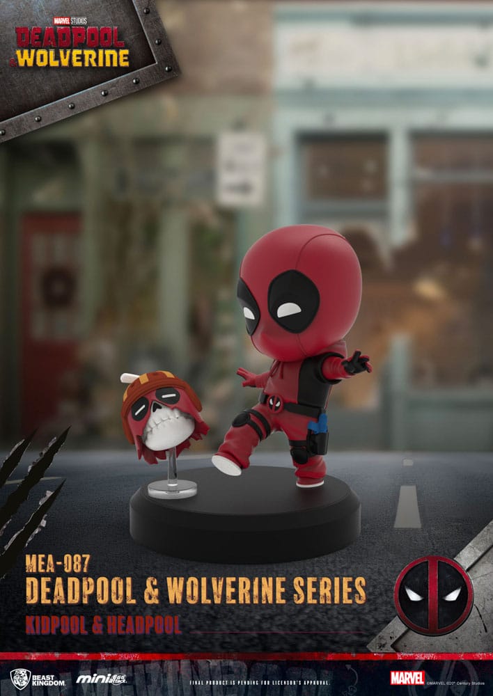 Deadpool 3 Deadpool & Wolverine Series Mini Egg Attack Figures - Beast Kingdom Toys Mini-figures, Blind Boxes