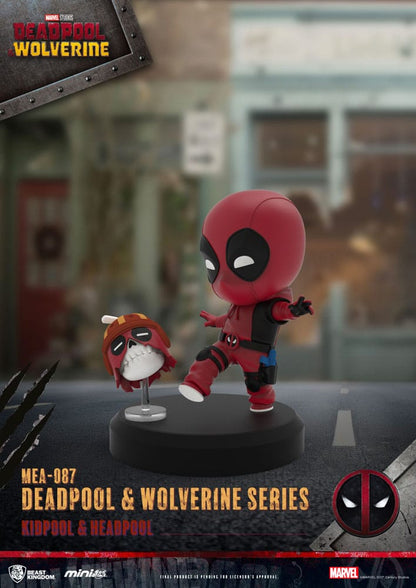 Deadpool 3 Deadpool & Wolverine Series Mini Egg Attack Figures - Beast Kingdom Toys Mini-figures, Blind Boxes