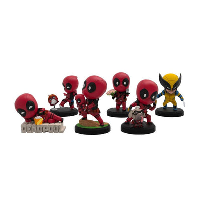 Deadpool 3 Deadpool & Wolverine Series Mini Egg Attack Figures - Beast Kingdom Toys Mini-figures, Blind Boxes