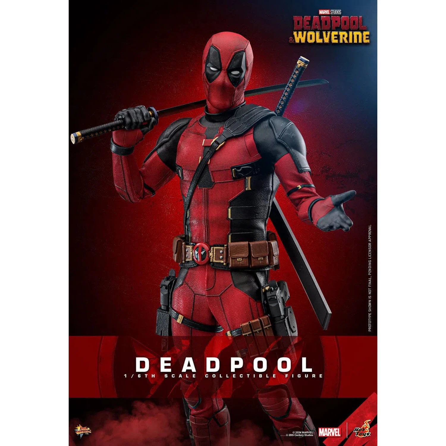 Deadpool & Wolverine: Deadpool: Hot Toys Hot Toys