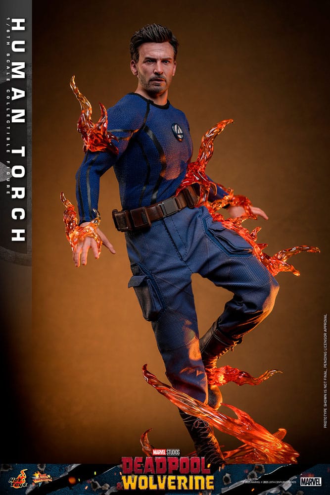 Deadpool & Wolverine: Human Torch: 1/6 - Hot Toys Action Figures