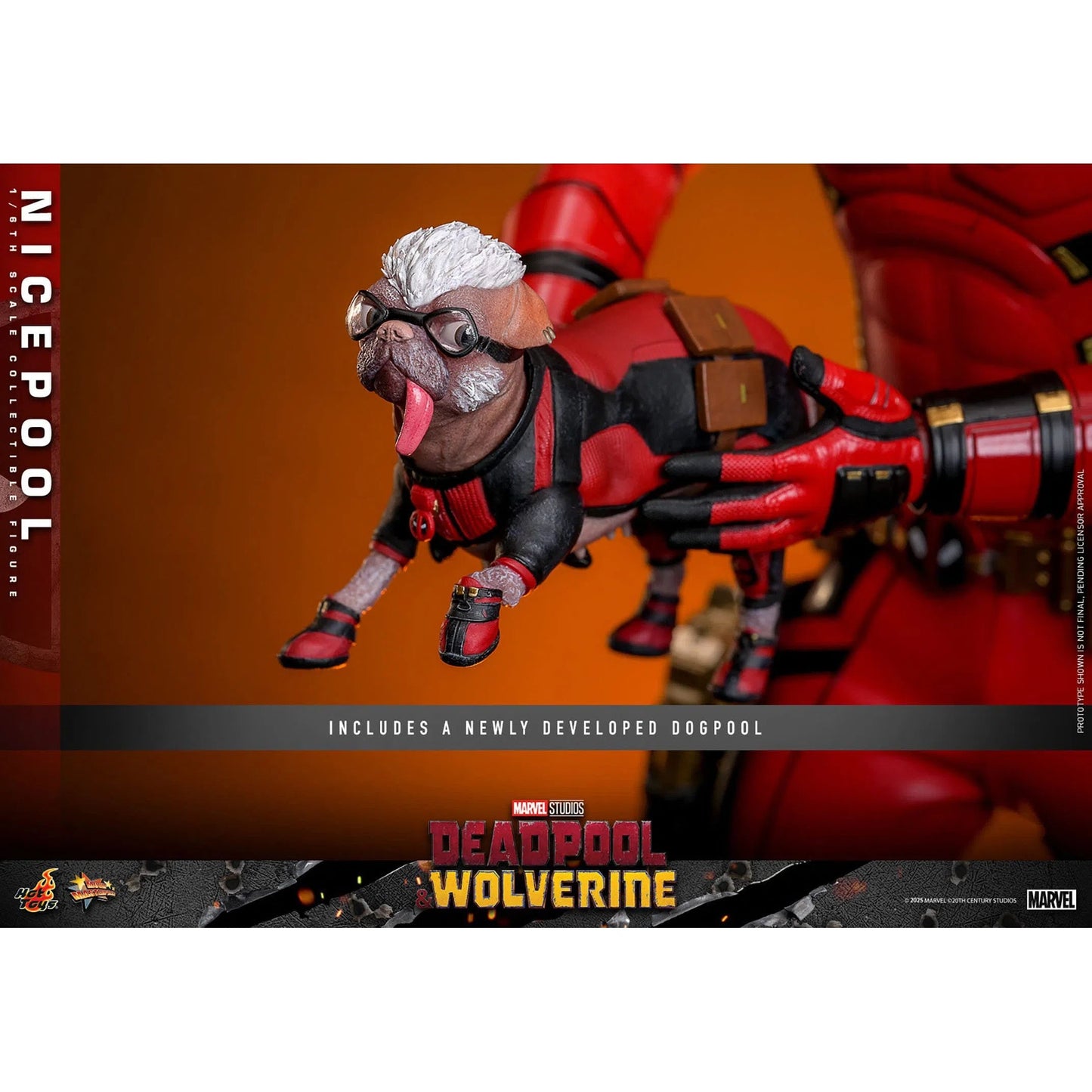 Deadpool & Wolverine:Nicepool: 1/6th - Hot Toys Action Figures