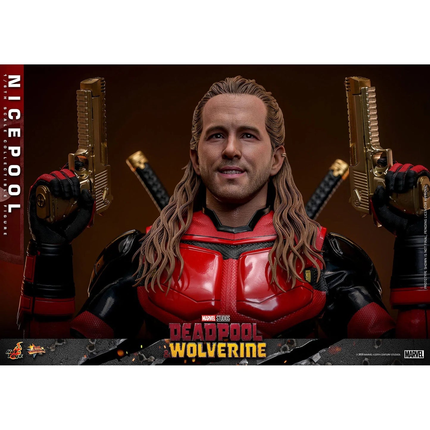Deadpool & Wolverine:Nicepool: 1/6th - Hot Toys Action Figures