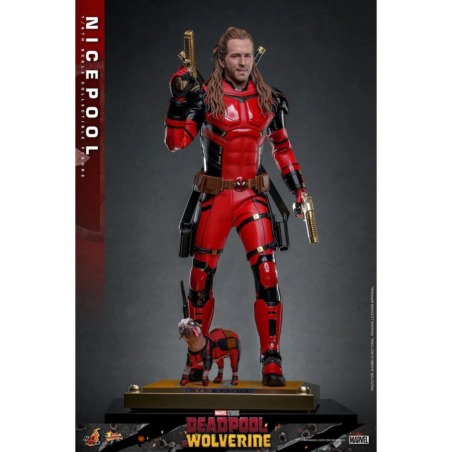 Deadpool & Wolverine:Nicepool: 1/6th - Hot Toys Action Figures