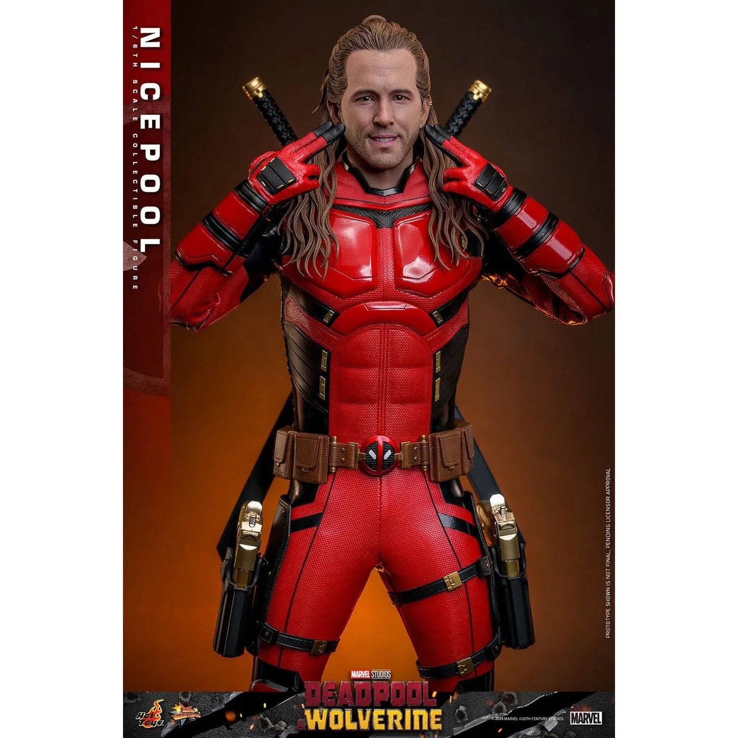 Deadpool & Wolverine:Nicepool: 1/6th - Hot Toys Action Figures