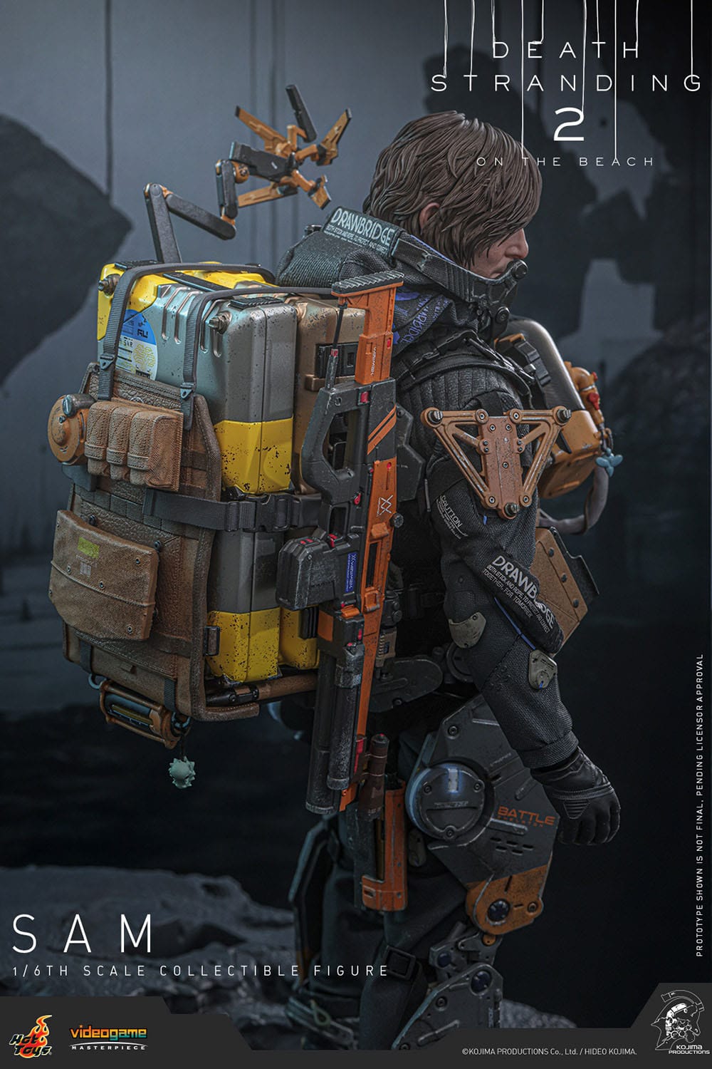 Death Stranding 2: On The Beach: Sam: 1/6th Scale Action Figure - Hot Toys Action Figure