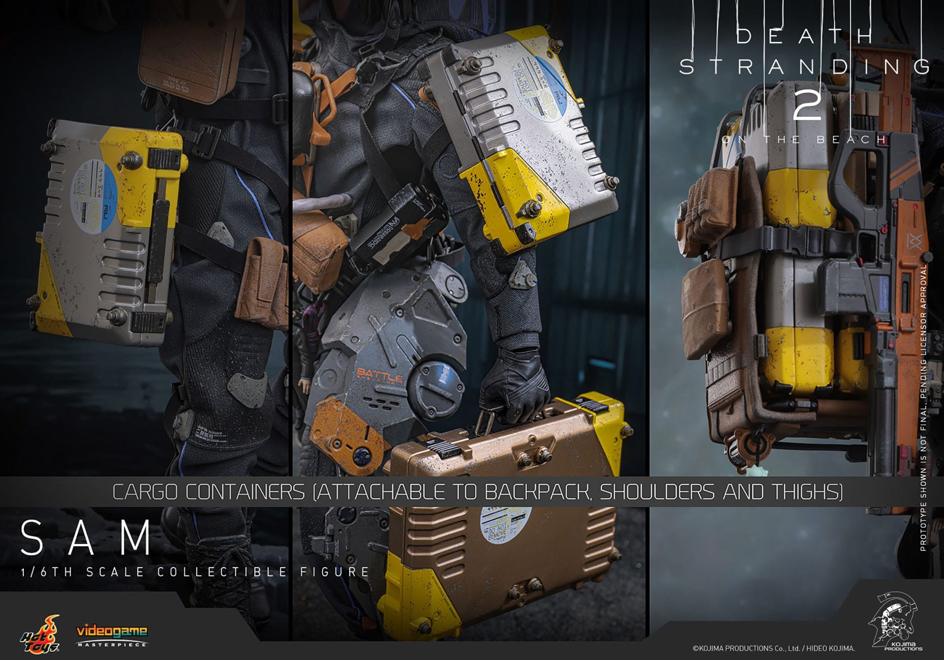 Death Stranding 2: On The Beach: Sam: 1/6th Scale Action Figure - Hot Toys Action Figure