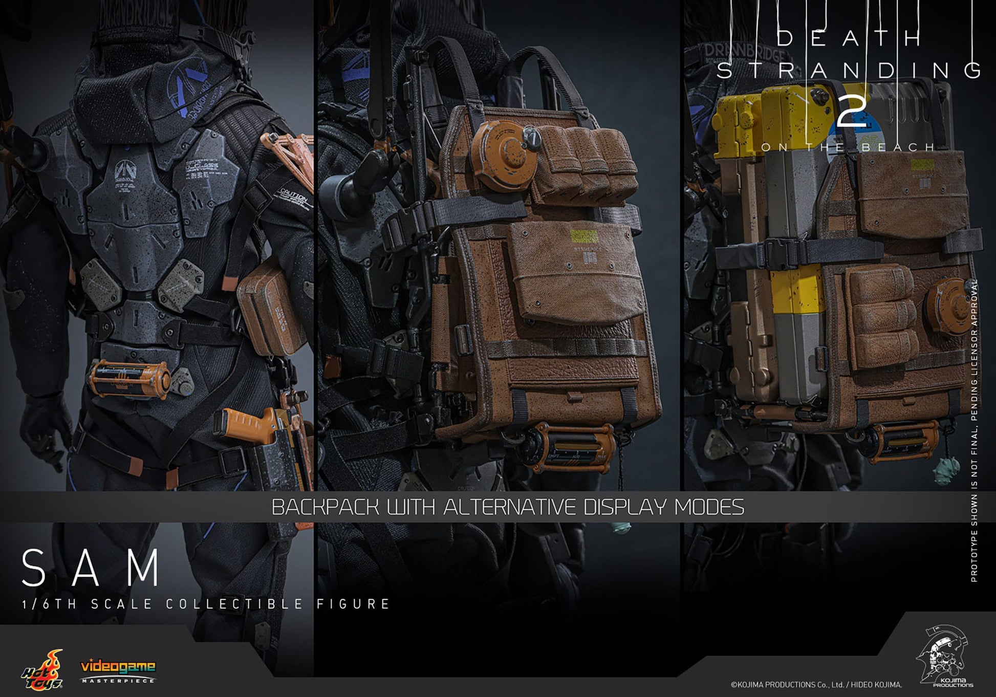 Death Stranding 2: On The Beach: Sam: 1/6th Scale Action Figure - Hot Toys Action Figure