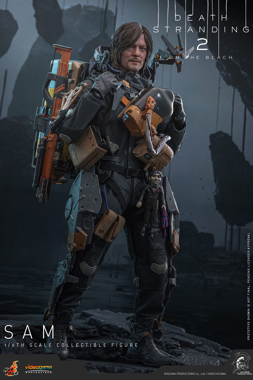 Death Stranding 2: On The Beach: Sam: 1/6th Scale Action Figure - Hot Toys Action Figure