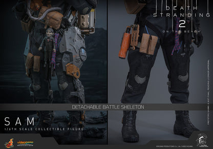Death Stranding 2: On The Beach: Sam: 1/6th Scale Action Figure - Hot Toys Action Figure