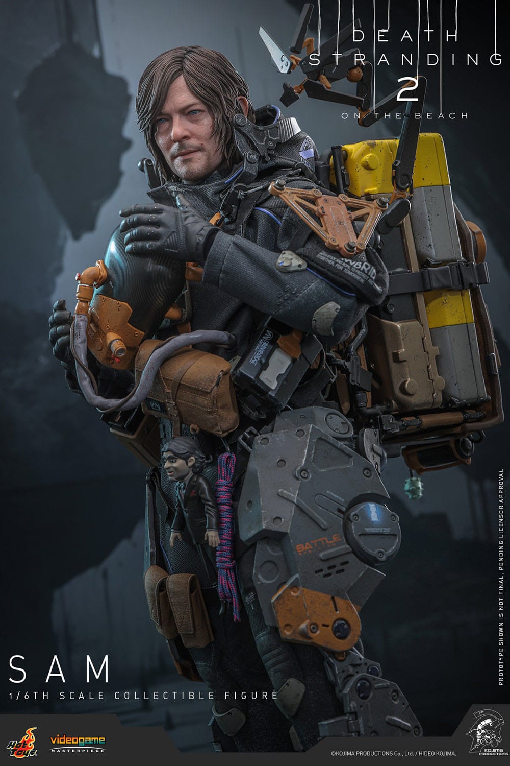Death Stranding 2: On The Beach: Sam: 1/6th Scale Action Figure - Hot Toys Action Figure