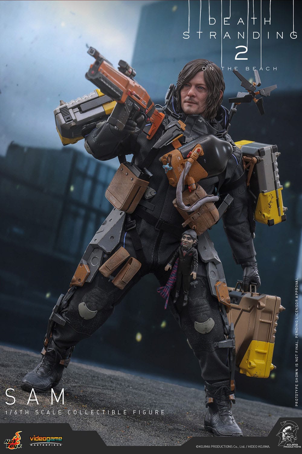 Death Stranding 2: On The Beach: Sam: 1/6th Scale Action Figure - Hot Toys Action Figure