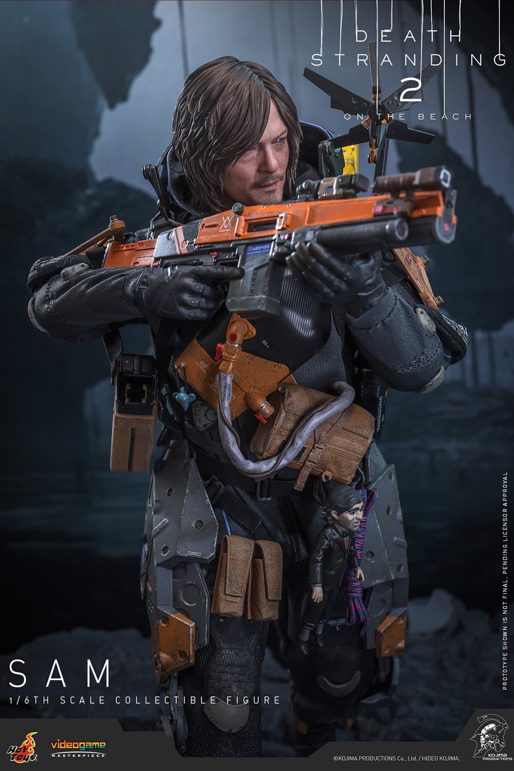 Death Stranding 2: On The Beach: Sam: 1/6th Scale Action Figure - Hot Toys Action Figure