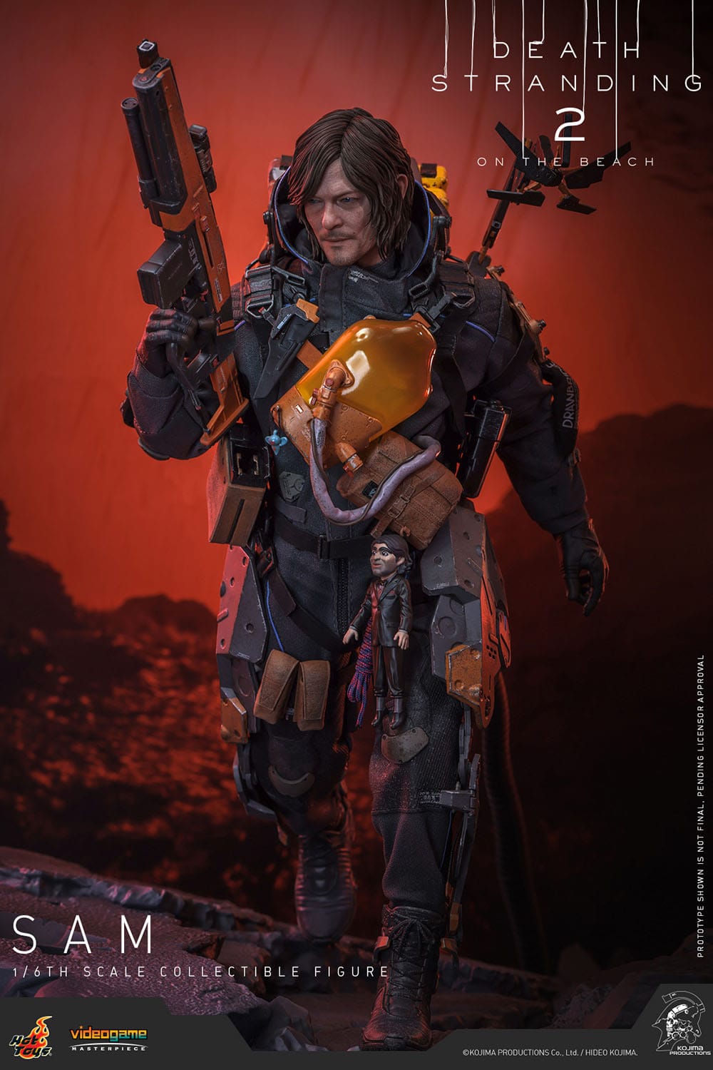 Death Stranding 2: On The Beach: Sam: 1/6th Scale Action Figure - Hot Toys Action Figure