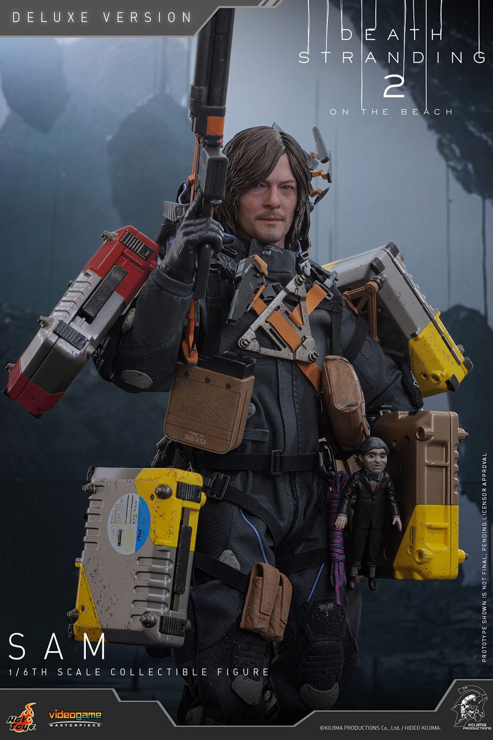 Death Stranding 2: On The Beach: Sam: Deluxe Version: 1/6th Scale Action Figure - Hot Toys Action Figure