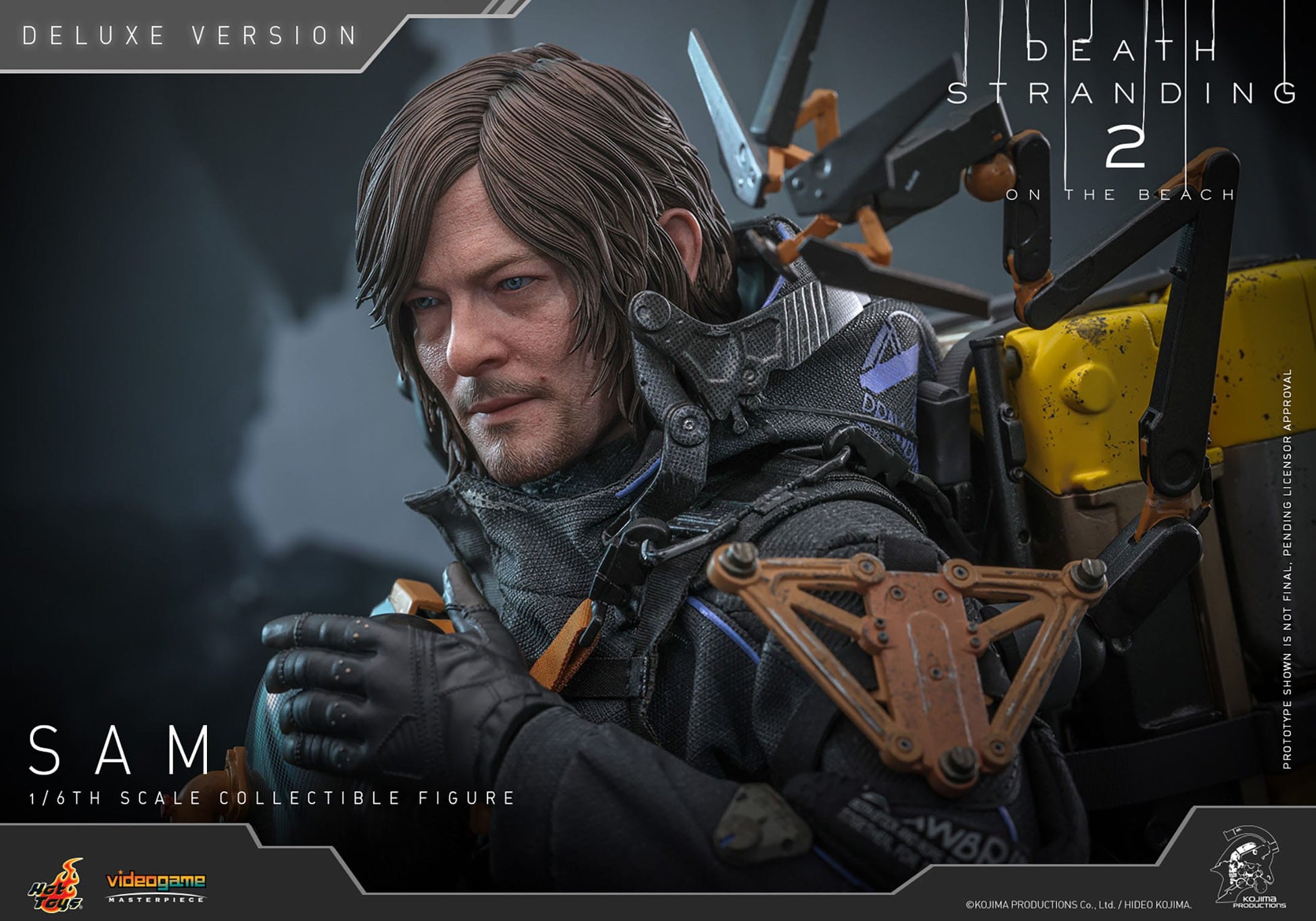 Death Stranding 2: On The Beach: Sam: Deluxe Version: 1/6th Scale Action Figure - Hot Toys Action Figure