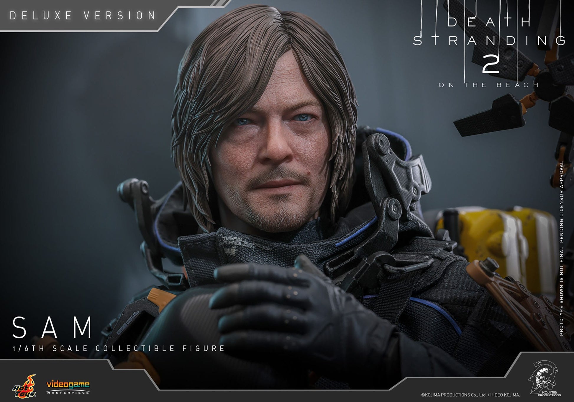 Death Stranding 2: On The Beach: Sam: Deluxe Version: 1/6th Scale Action Figure - Hot Toys Action Figure
