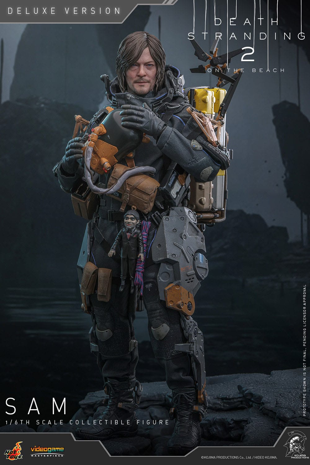 Death Stranding 2: On The Beach: Sam: Deluxe Version: 1/6th Scale Action Figure - Hot Toys Action Figure