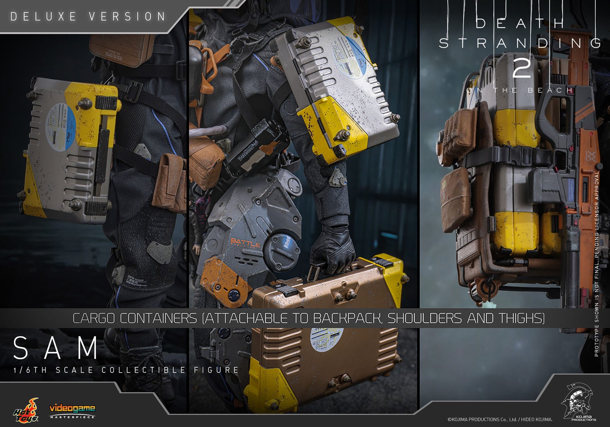 Death Stranding 2: On The Beach: Sam: Deluxe Version: 1/6th Scale Action Figure - Hot Toys Action Figure