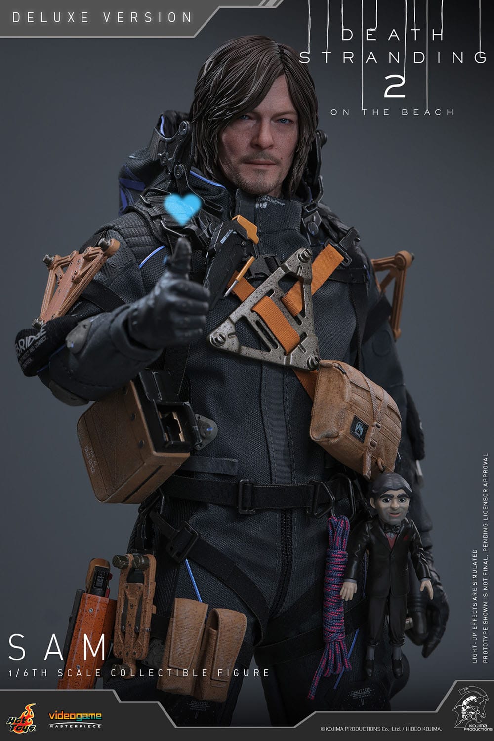 Death Stranding 2: On The Beach: Sam: Deluxe Version: 1/6th Scale Action Figure - Hot Toys Action Figure
