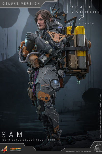 Death Stranding 2: On The Beach: Sam: Deluxe Version: 1/6th Scale Action Figure - Hot Toys Action Figure