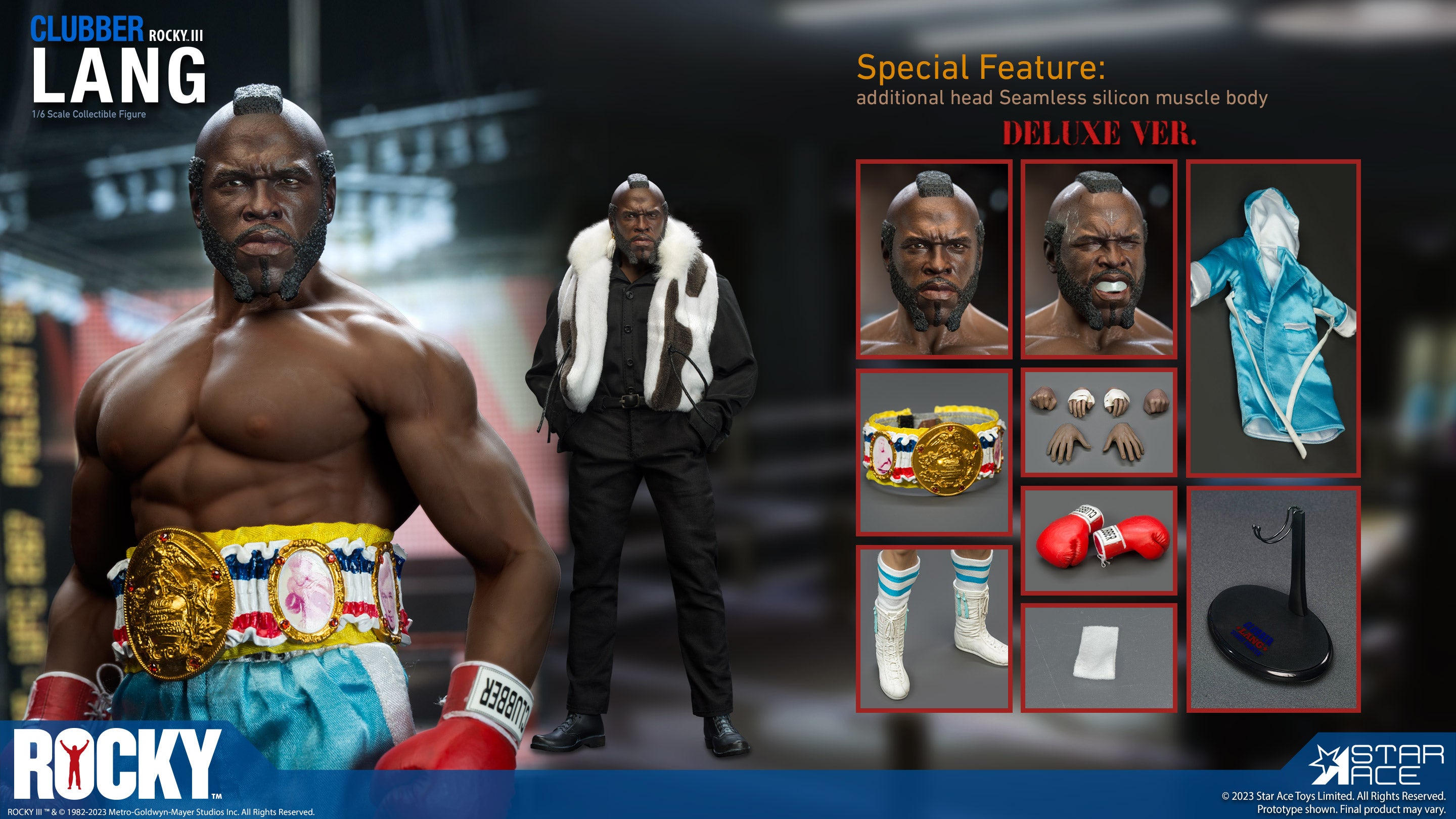Rocky: Clubber Lang: Rocky III: Deluxe Version: Star Ace