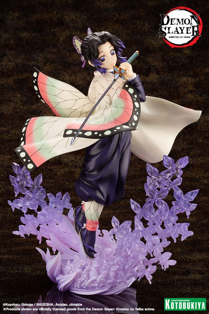 Demon Slayer: Kimetsu no Yaiba ARTFXJ Statue 1/8 Shinobu Kocho 25 cm - Kotobukiya Statues