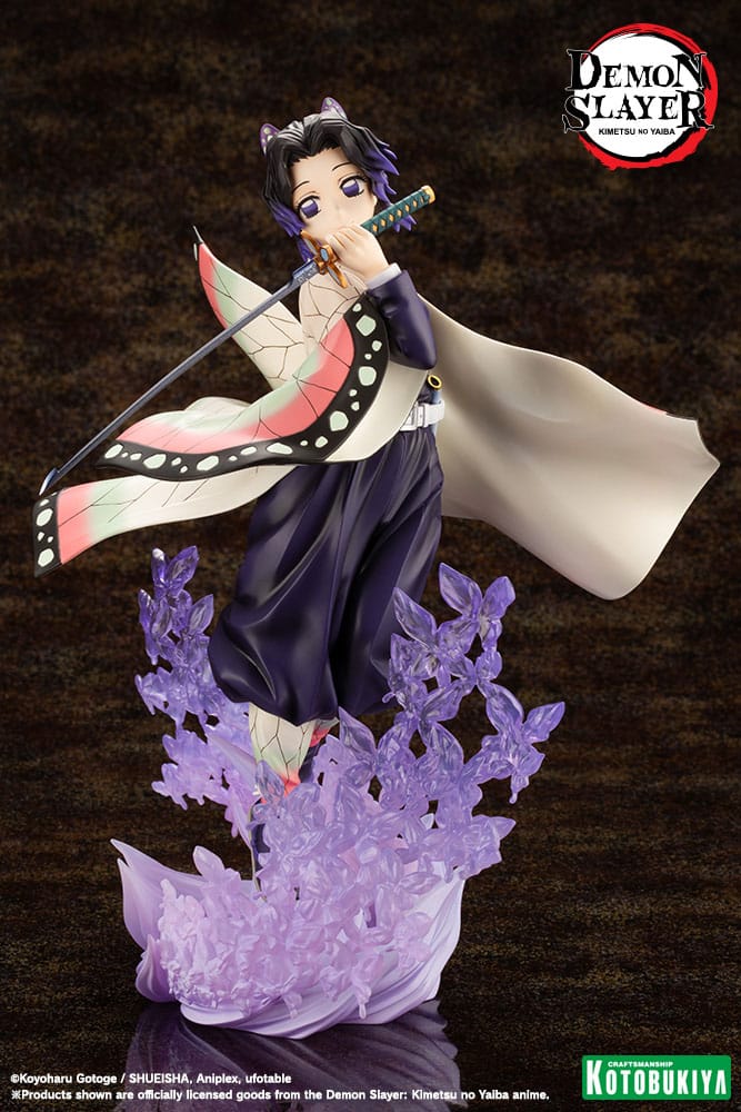 Demon Slayer: Kimetsu no Yaiba ARTFXJ Statue 1/8 Shinobu Kocho 25 cm - Kotobukiya Statues