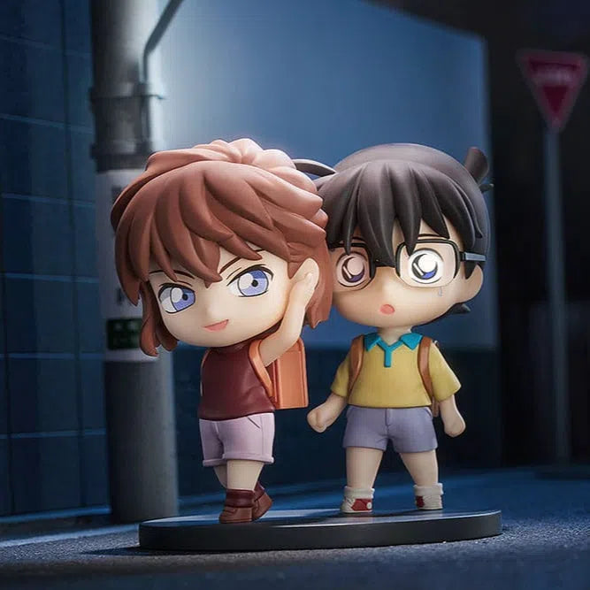 Detective Conan: Conan Edogawa & Ai Haibara: Qset+ Mini-Figure 2-Pack: 8cm Good Smile Company