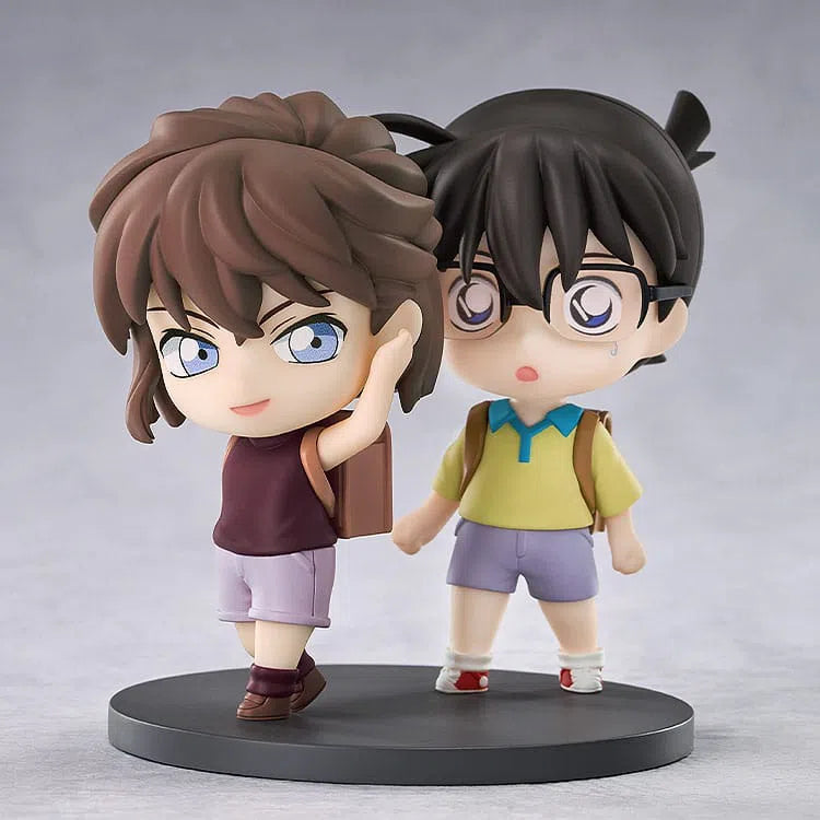 Detective Conan: Conan Edogawa & Ai Haibara: Qset+ Mini-Figure 2-Pack: 8cm Good Smile Company