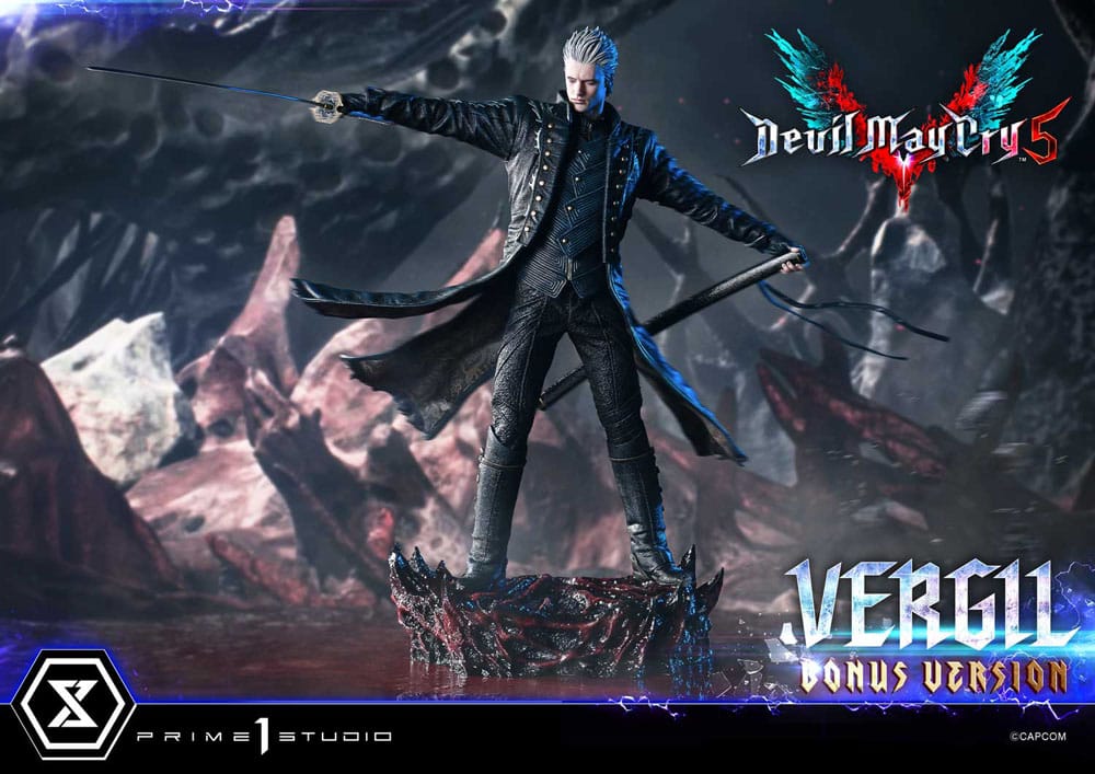 Devil May Cry V Concept Masterline Series Statue 1/6 Vergil Bonus Ver. 39 cm - Prime 1 Studio Statues