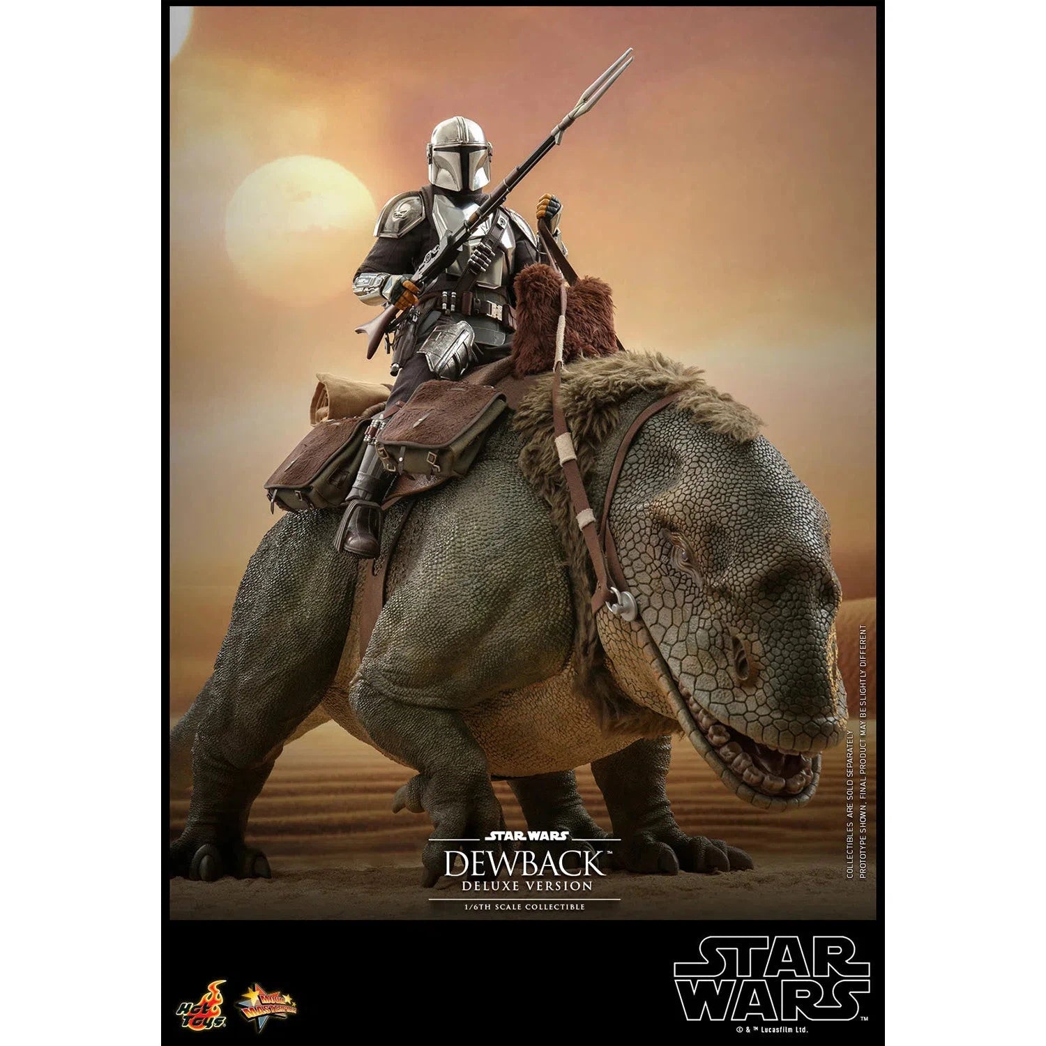 Dewback Deluxe & Sandtrooper Sergeant: Star Wars: A New Hope Hot Toys