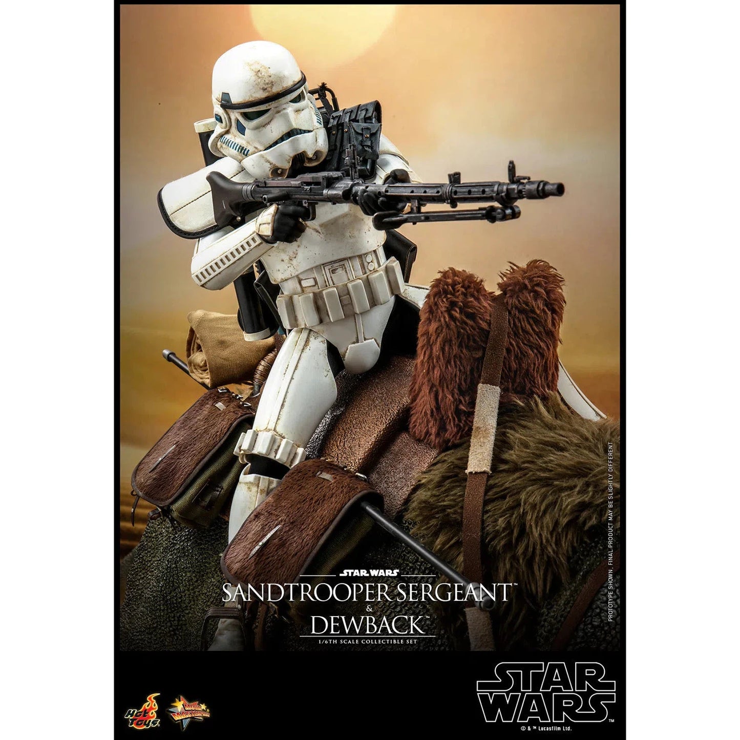 Dewback Deluxe & Sandtrooper Sergeant: Star Wars: A New Hope Hot Toys