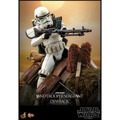 Dewback Deluxe & Sandtrooper Sergeant: Star Wars: A New Hope - Hot Toys Action Figure