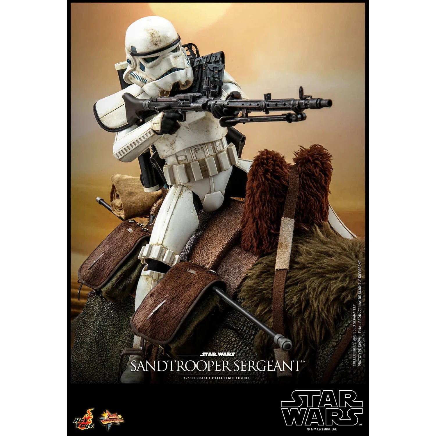 Dewback Deluxe & Sandtrooper Sergeant: Star Wars: A New Hope Hot Toys
