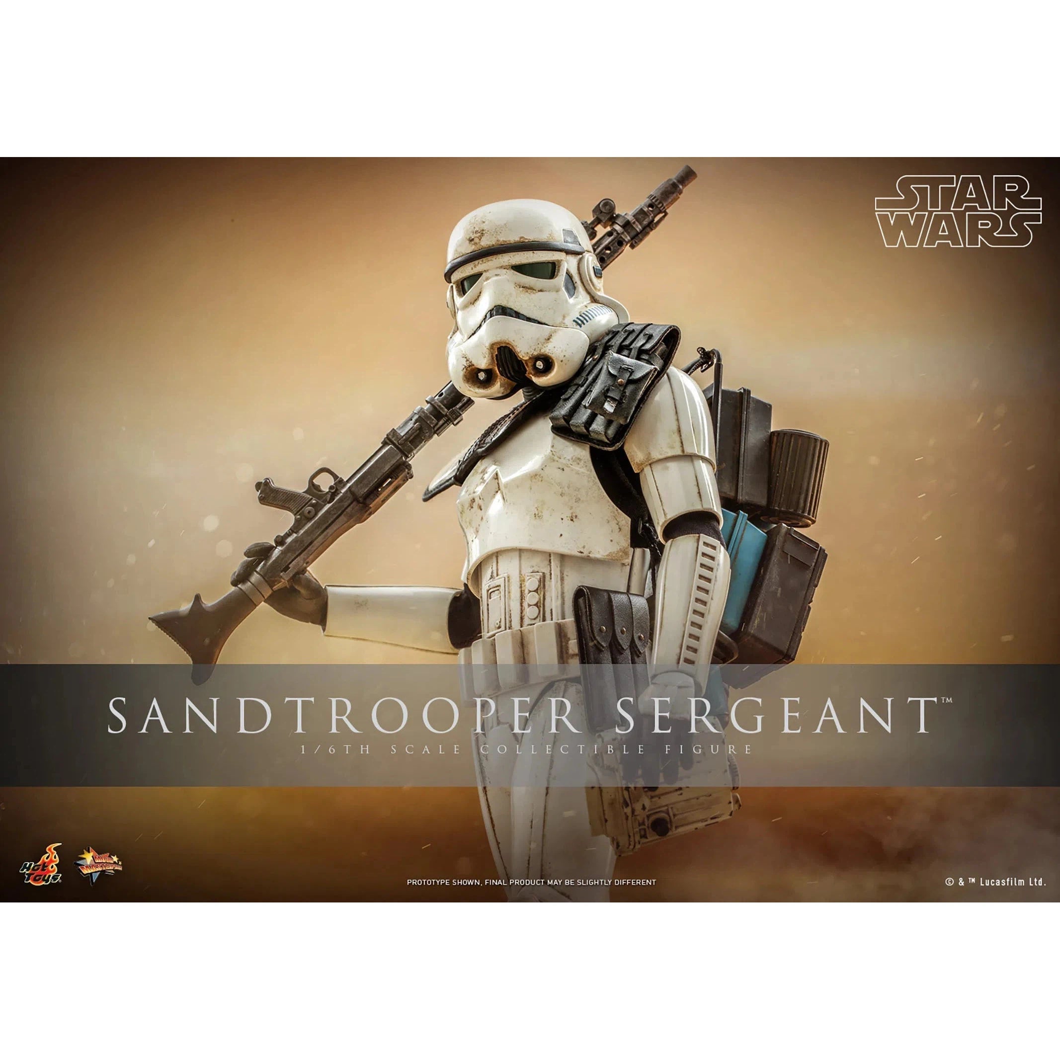Dewback Deluxe & Sandtrooper Sergeant: Star Wars: A New Hope Hot Toys