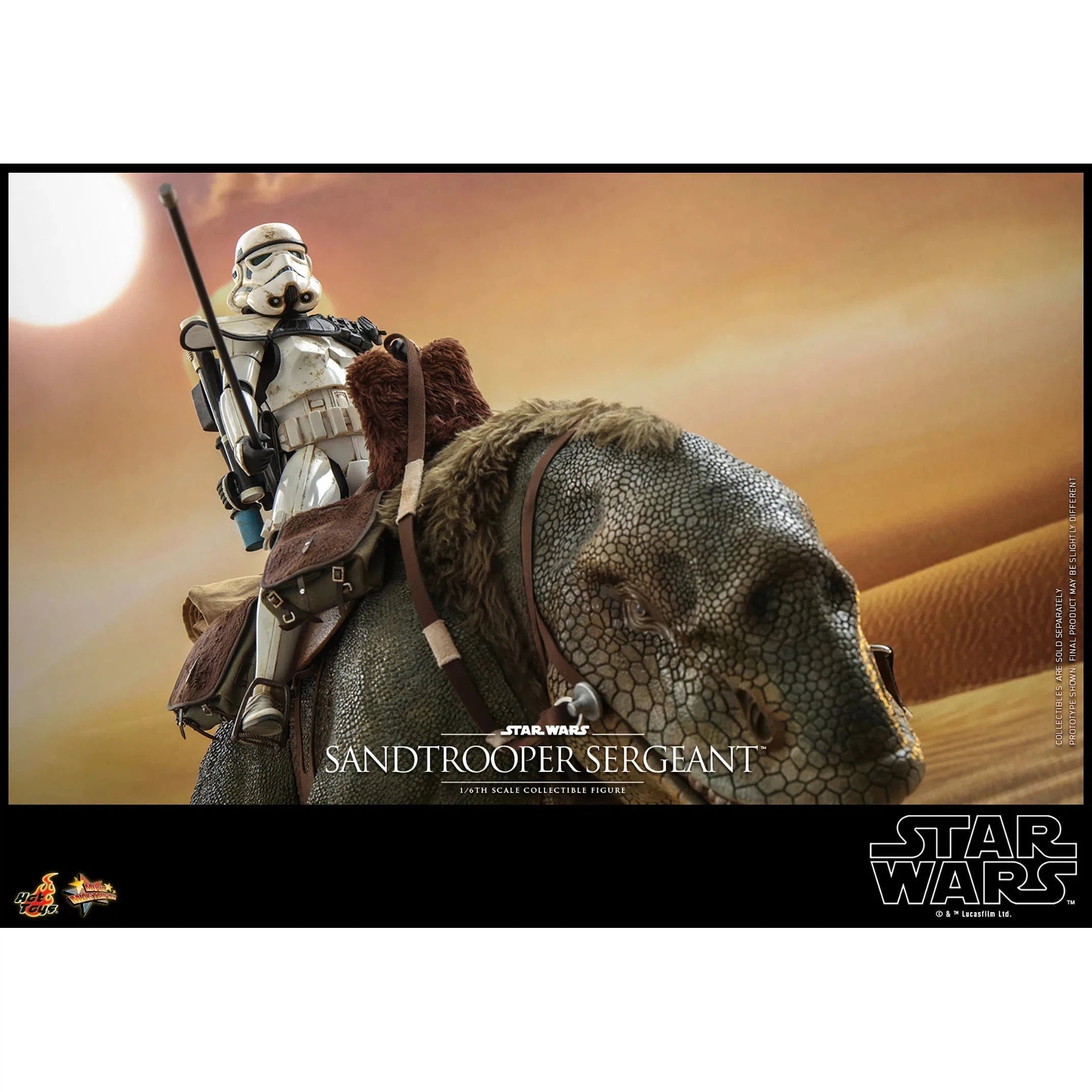Dewback Deluxe & Sandtrooper Sergeant: Star Wars: A New Hope Hot Toys