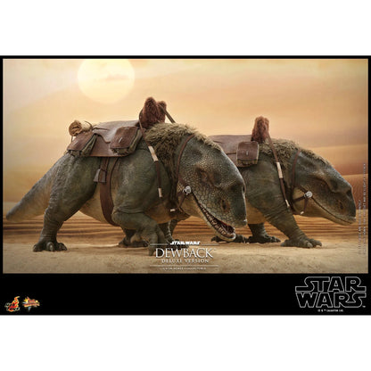 Dewback Deluxe & Sandtrooper Sergeant: Star Wars: A New Hope - Hot Toys Action Figure