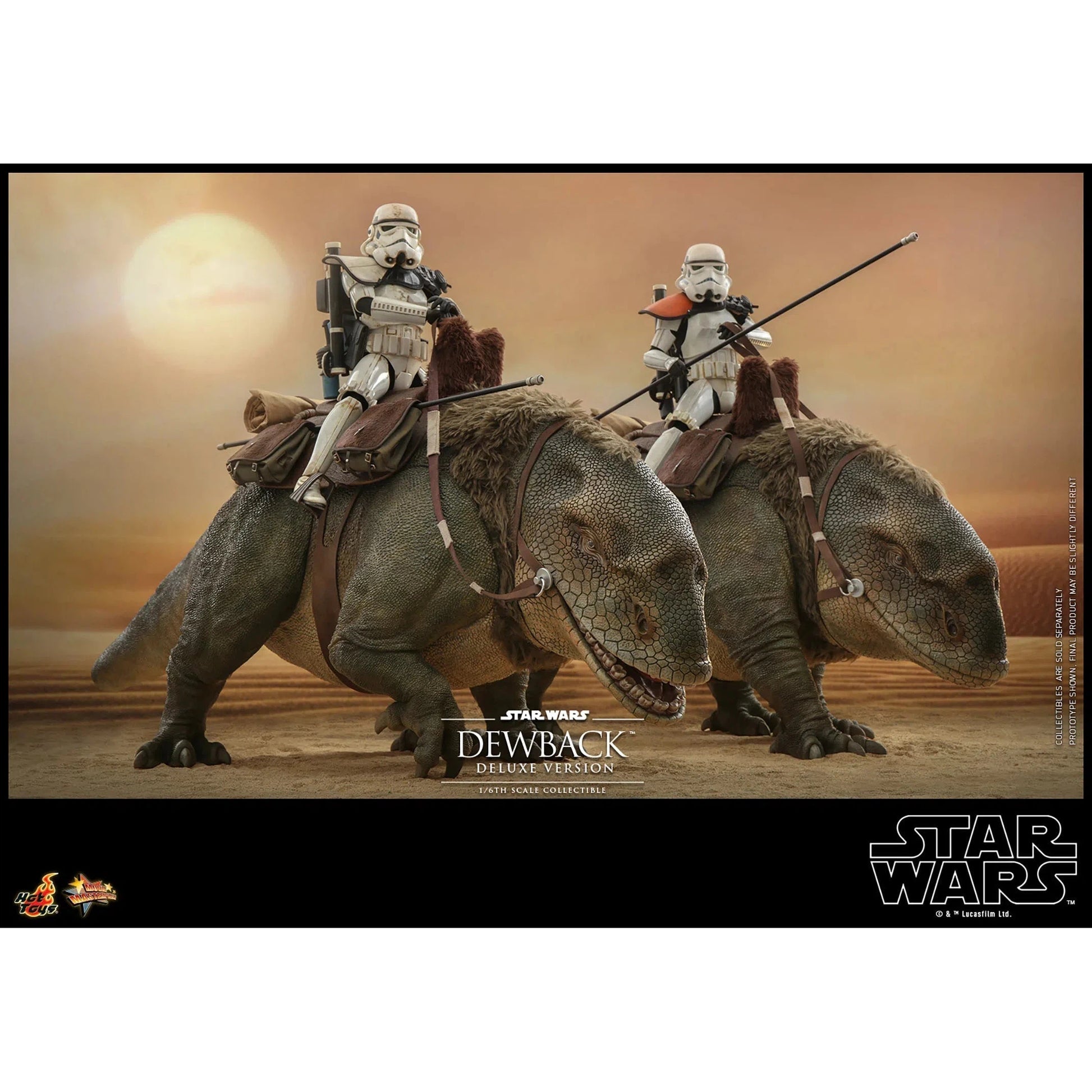 Dewback Deluxe & Sandtrooper Sergeant: Star Wars: A New Hope Hot Toys