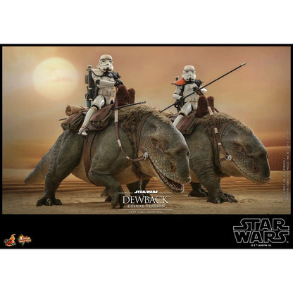 Dewback Deluxe & Sandtrooper Sergeant: Star Wars: A New Hope - Hot Toys Action Figure