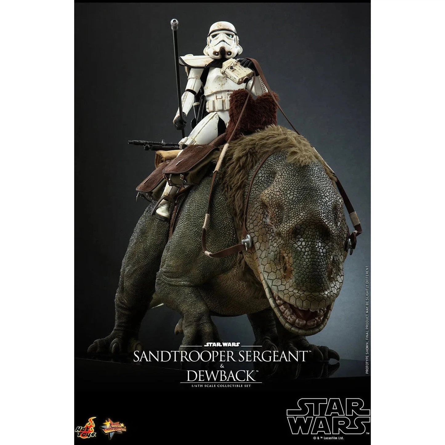 Dewback Deluxe & Sandtrooper Sergeant: Star Wars: A New Hope Hot Toys