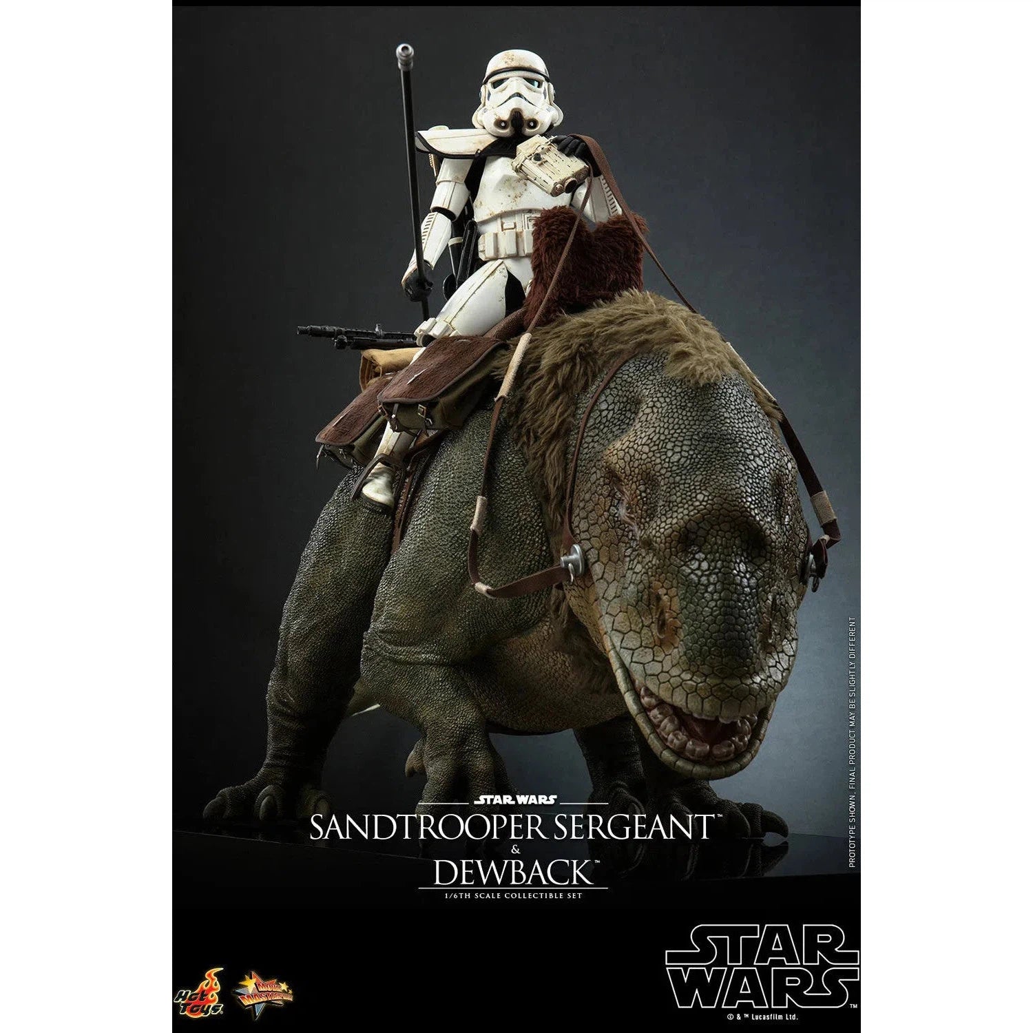 Dewback Deluxe & Sandtrooper Sergeant: Star Wars: A New Hope Hot Toys