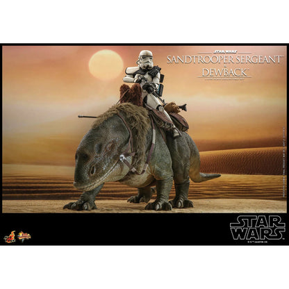 Dewback Deluxe & Sandtrooper Sergeant: Star Wars: A New Hope - Hot Toys Action Figure