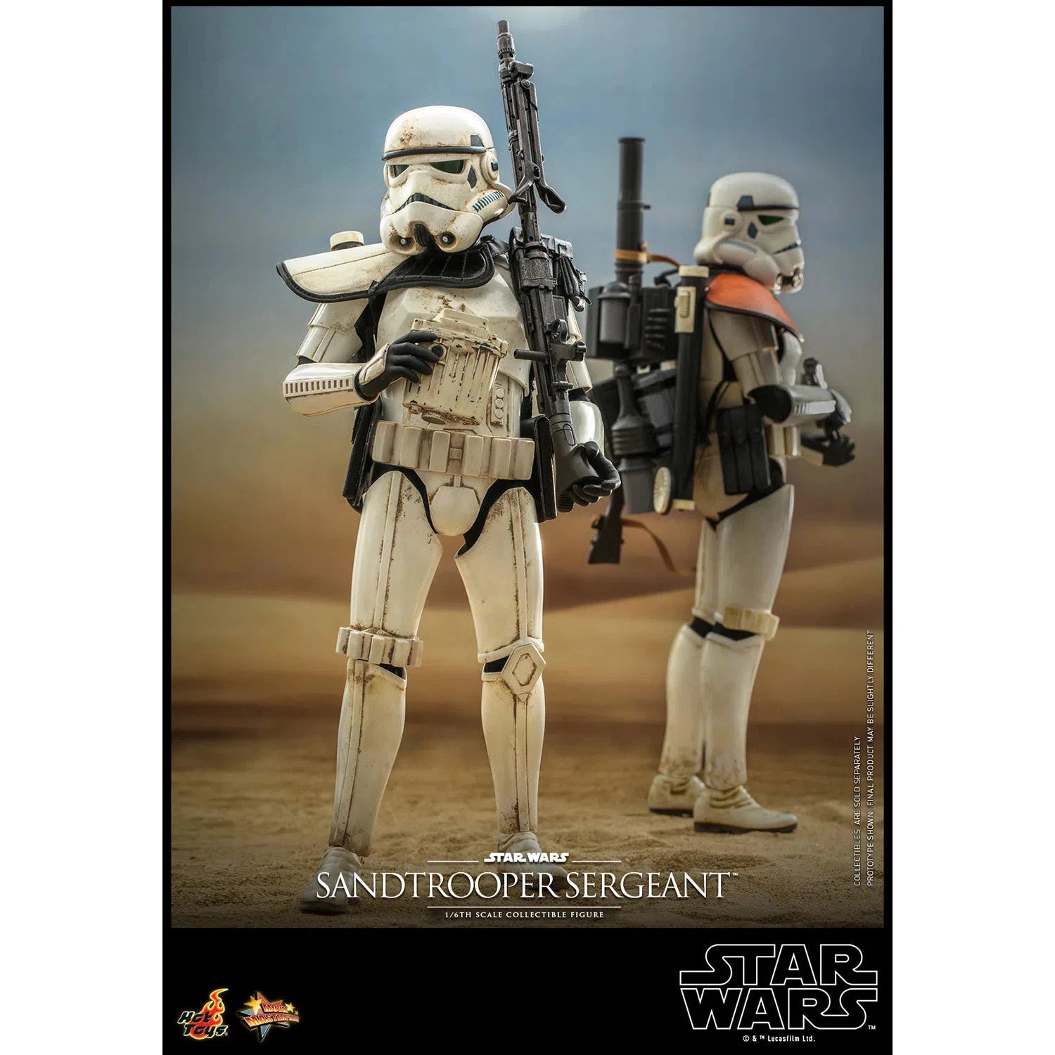 Dewback Deluxe & Sandtrooper Sergeant: Star Wars: A New Hope Hot Toys