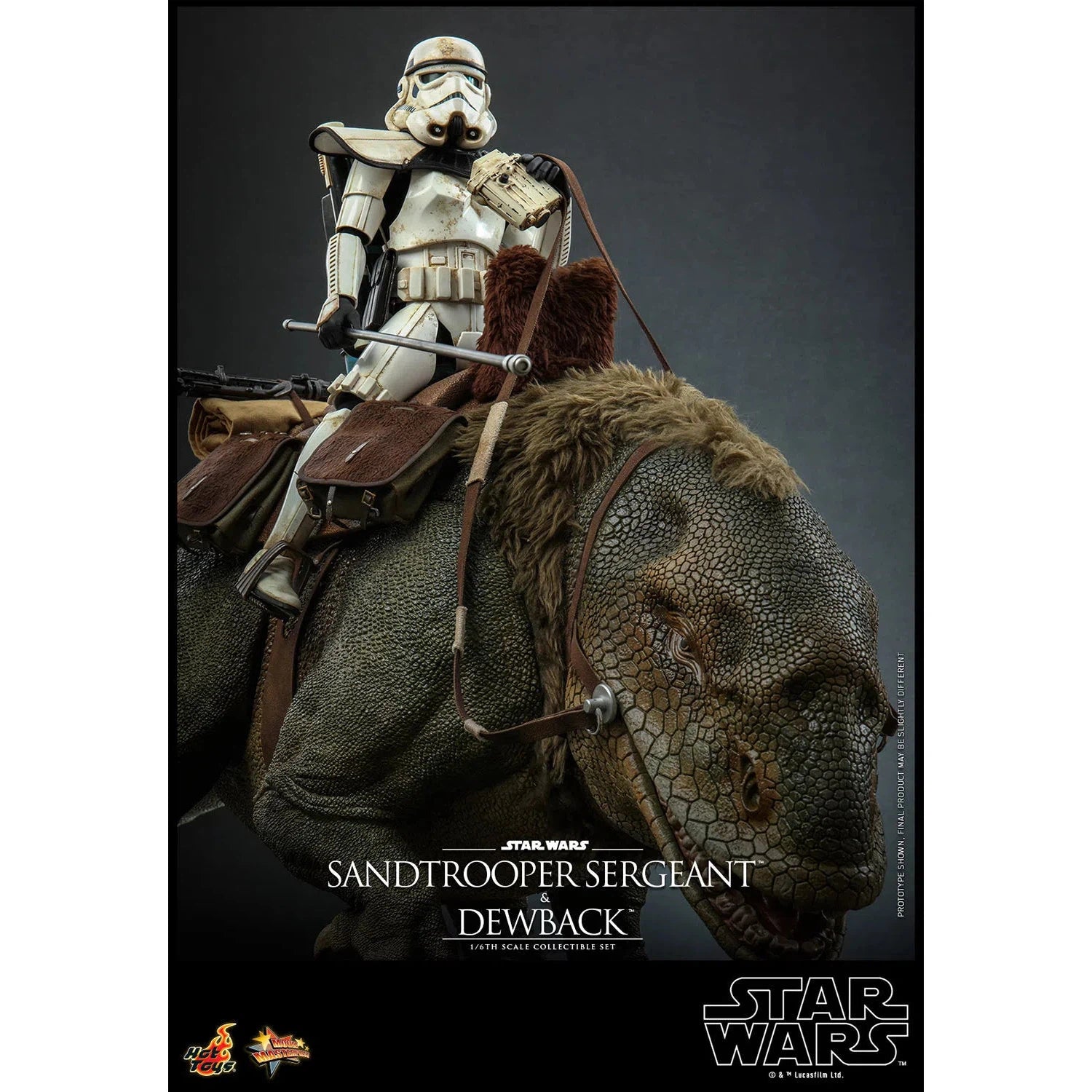 Dewback Deluxe & Sandtrooper Sergeant: Star Wars: A New Hope Hot Toys