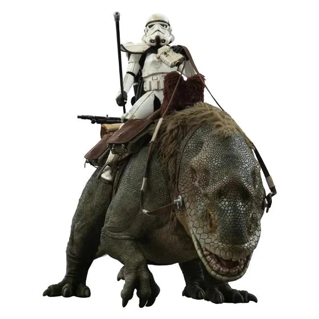 Dewback Deluxe & Sandtrooper Sergeant: Star Wars: A New Hope by Hot Toys – Action Figure, [scale], UK stockist Planet Action Figures
