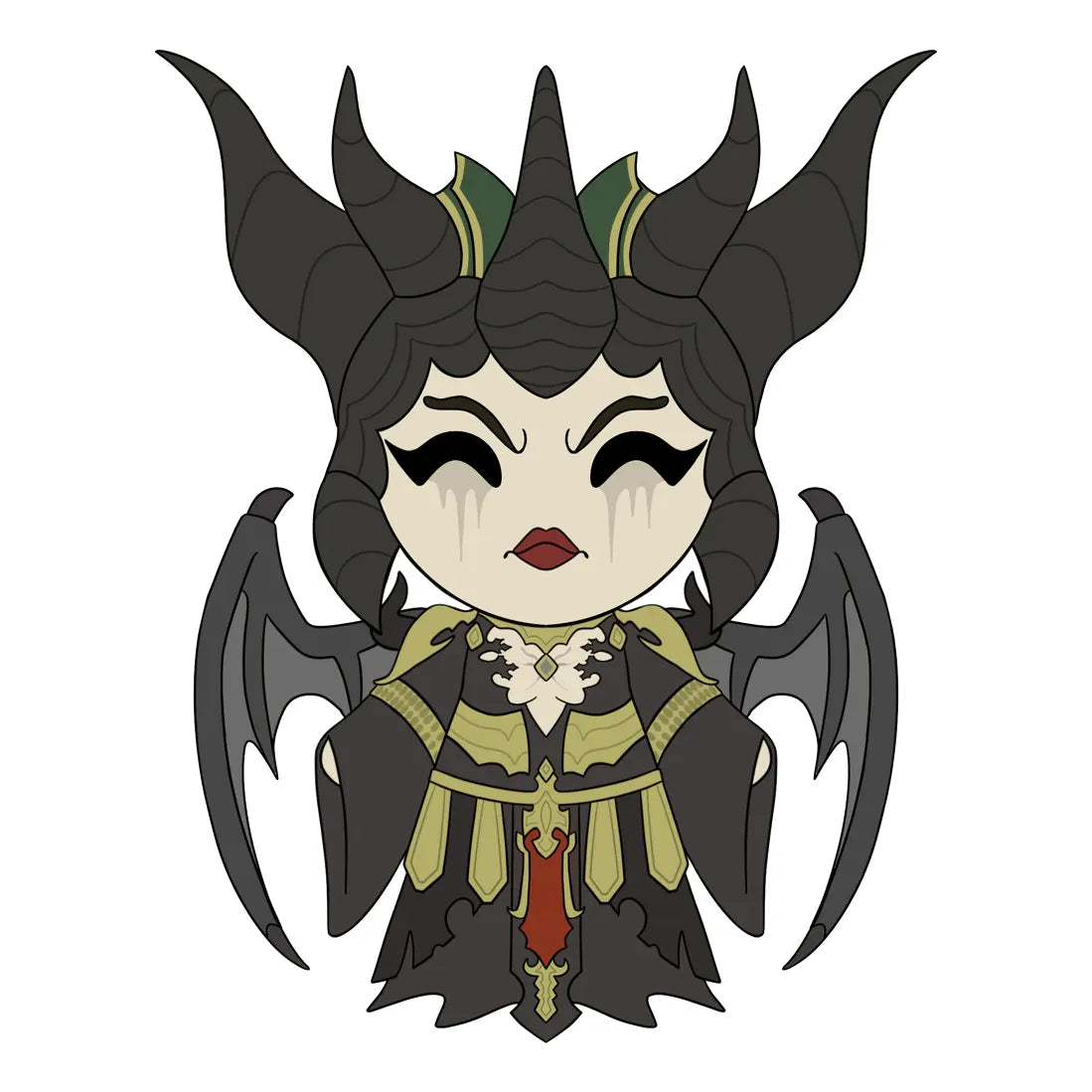 Diablo IV: Lilith Plush: Plush: 9": YouTooz YouTooz