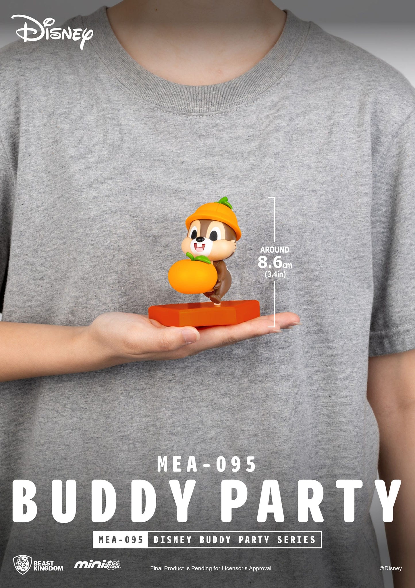 Disney: Buddy Party: Mini Egg Attack: Box of 6 - Beast Kingdom Toys Blind Boxes, Mini Figures & Capsule Toys