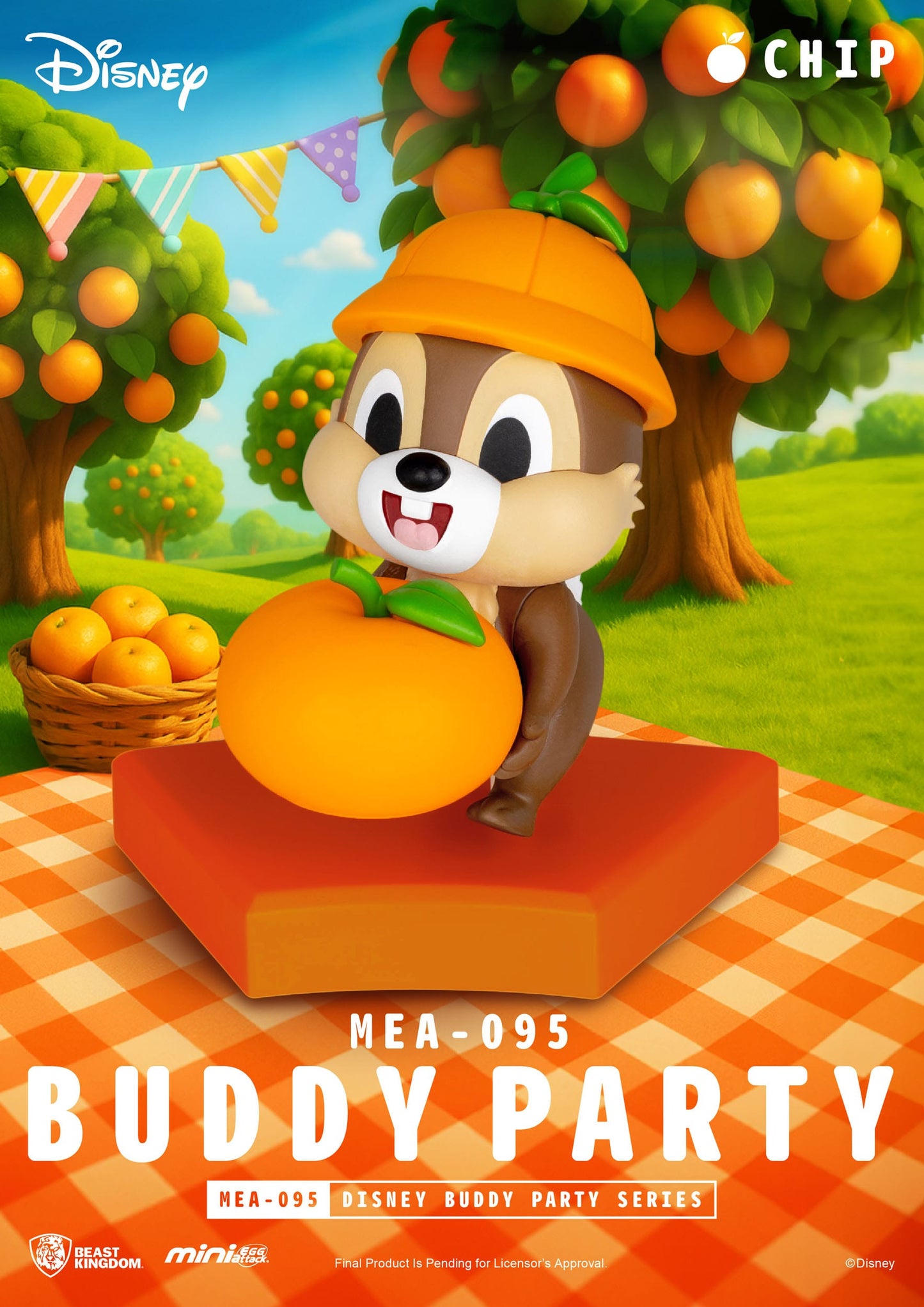 Disney: Buddy Party: Mini Egg Attack: Box of 6 - Beast Kingdom Toys Blind Boxes, Mini Figures & Capsule Toys